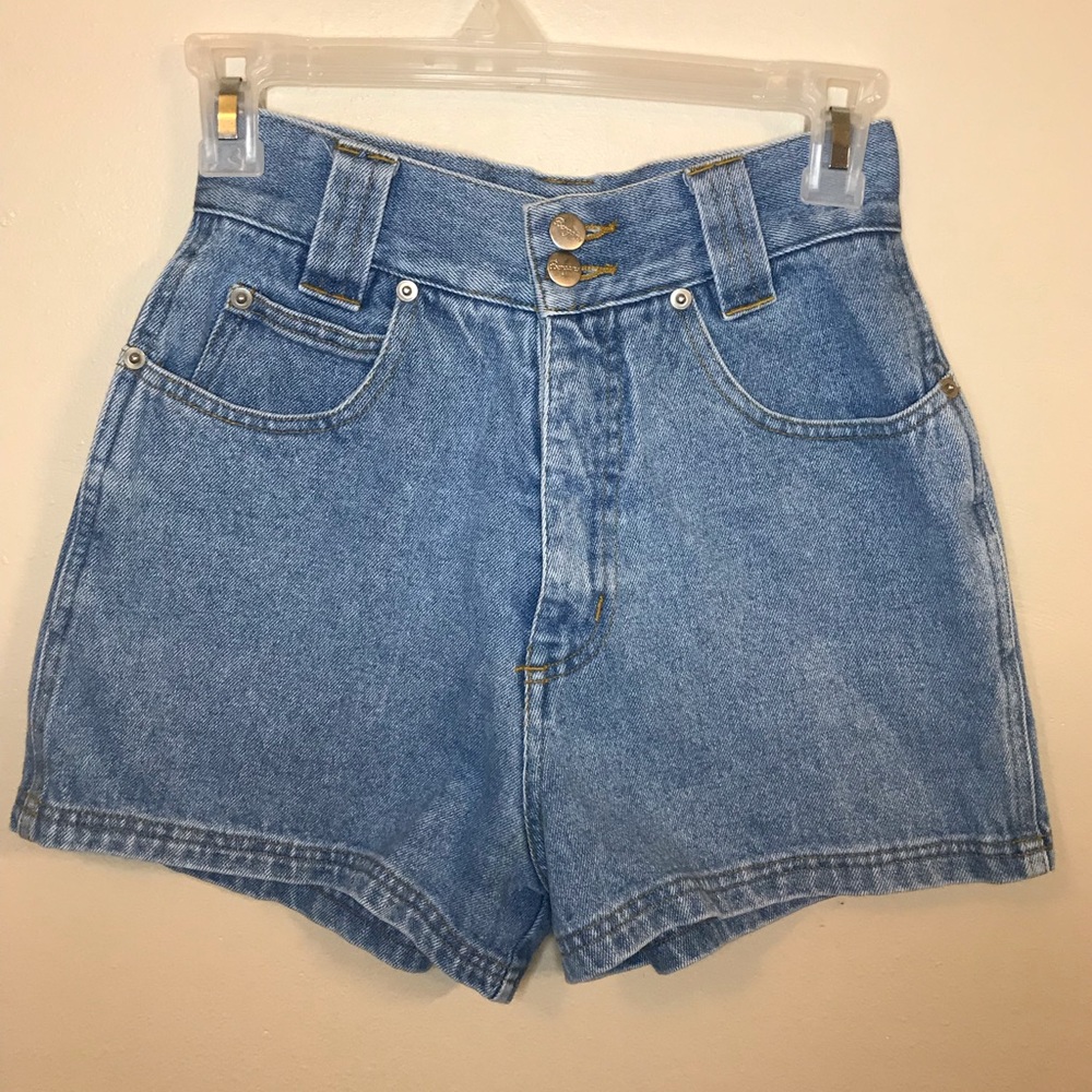 Vintage High-Waisted Shorts